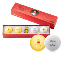 Volvik Vivid Lite Disney Character Golf Ball Gift Set-Winnie the Pooh