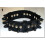 Hedgehog Black Hand Pull / Push Golf Trolley 14 Inch Wheels Sleeve Set 4