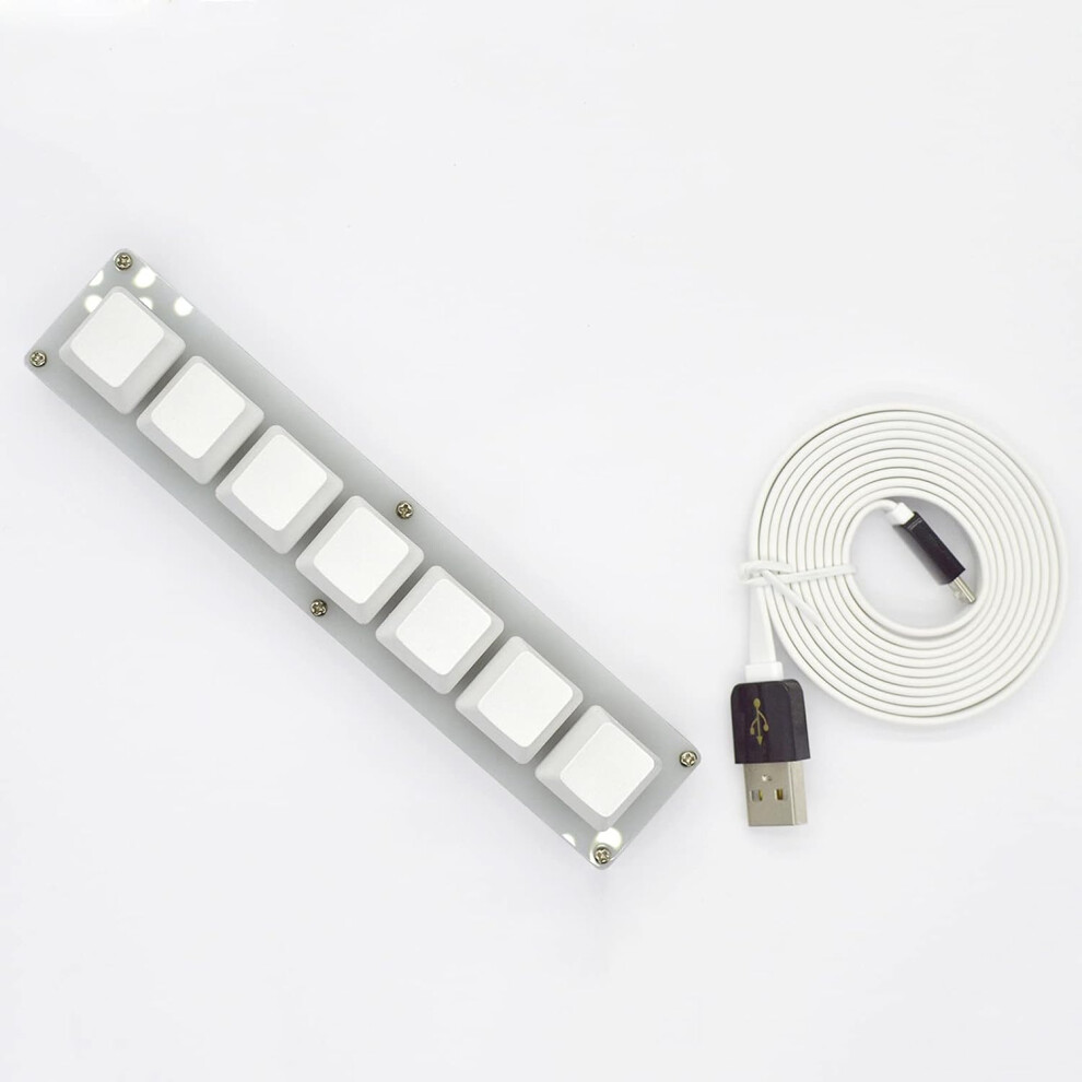 7 Keys Keyboard USB Interface Custom Macro Mini Mechanical Keyboard for Sayobot OSU