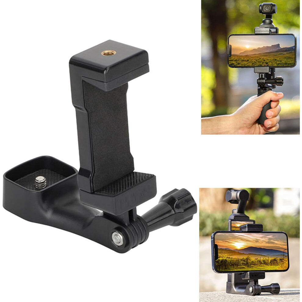 Phone Holder for DJI Osmo Pocket 3 Camera Mount Front Mobile Phone Clip Clamp Smartphone Bracket Handheld Shooting Expansion Adapter