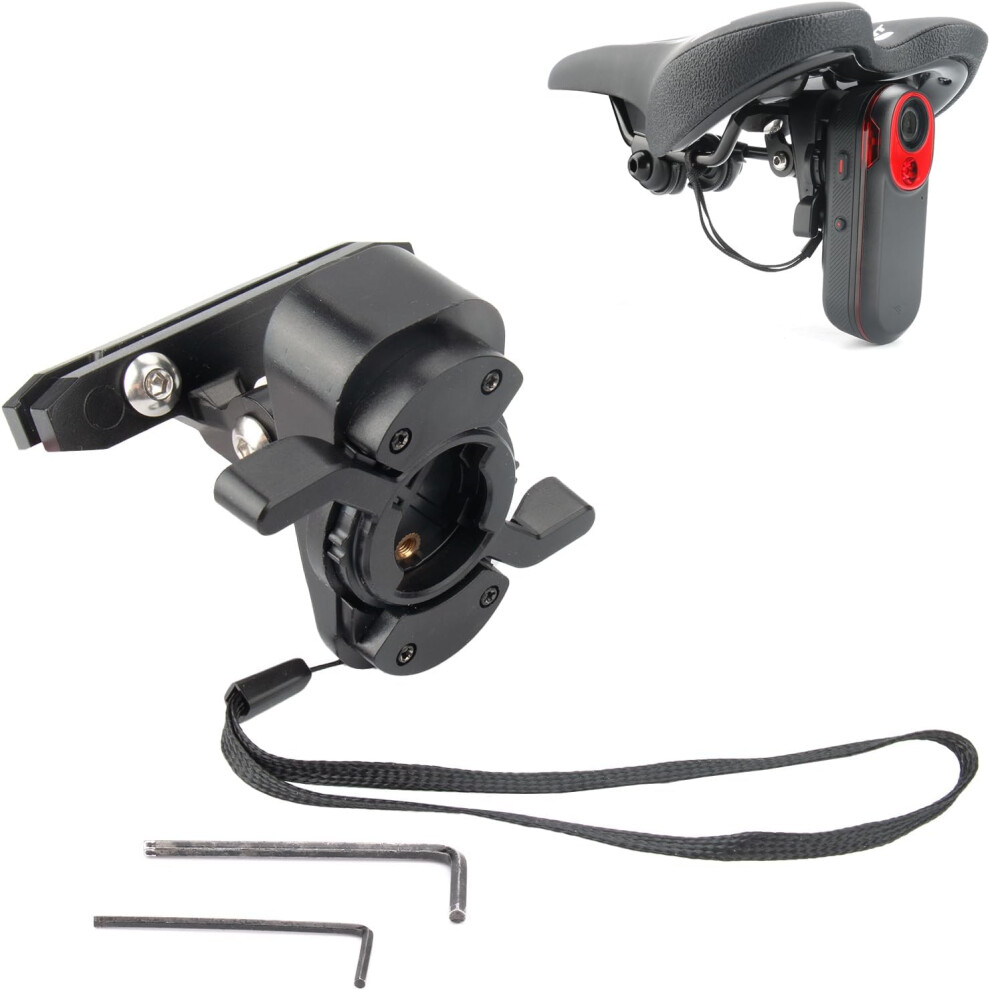 Bicycle Saddle Bow Mount for Garmin Varia RCT716 RCT715 Rearview Radar Taillight Bike Seat Support Cycling Bracket Rearview Radar Holder