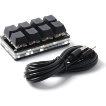 8 Keys Keyboard USB Interface Custom Copy Paste Shortcuts Mini Mechanical Keyboard for SayoDevice
