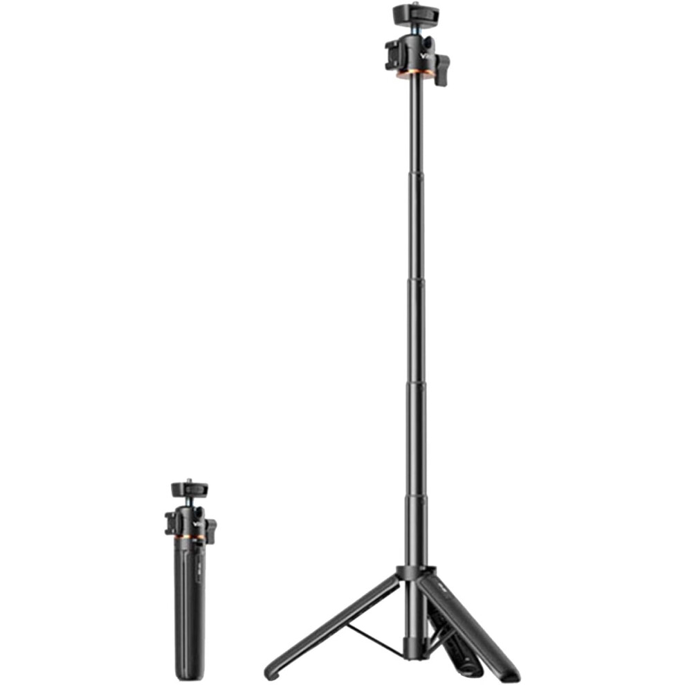 Extendable Tripod Selfie Stick for DJI Osmo Pocket 3 Pocket Camera Length Adjustable Extension Rod with Rotatable Gimbal for Insta360 ONE X3 /X2 Actio