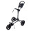 Fastfold Slim 3 Wheel Push Golf Trolley Charcoal/Black 1