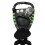 Easyglide Compact 3 Wheel Push Golf Trolley Charcoal/Green 2