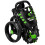 Easyglide Compact 3 Wheel Push Golf Trolley Charcoal/Green 5