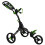 Easyglide Compact 3 Wheel Push Golf Trolley Charcoal/Green 1