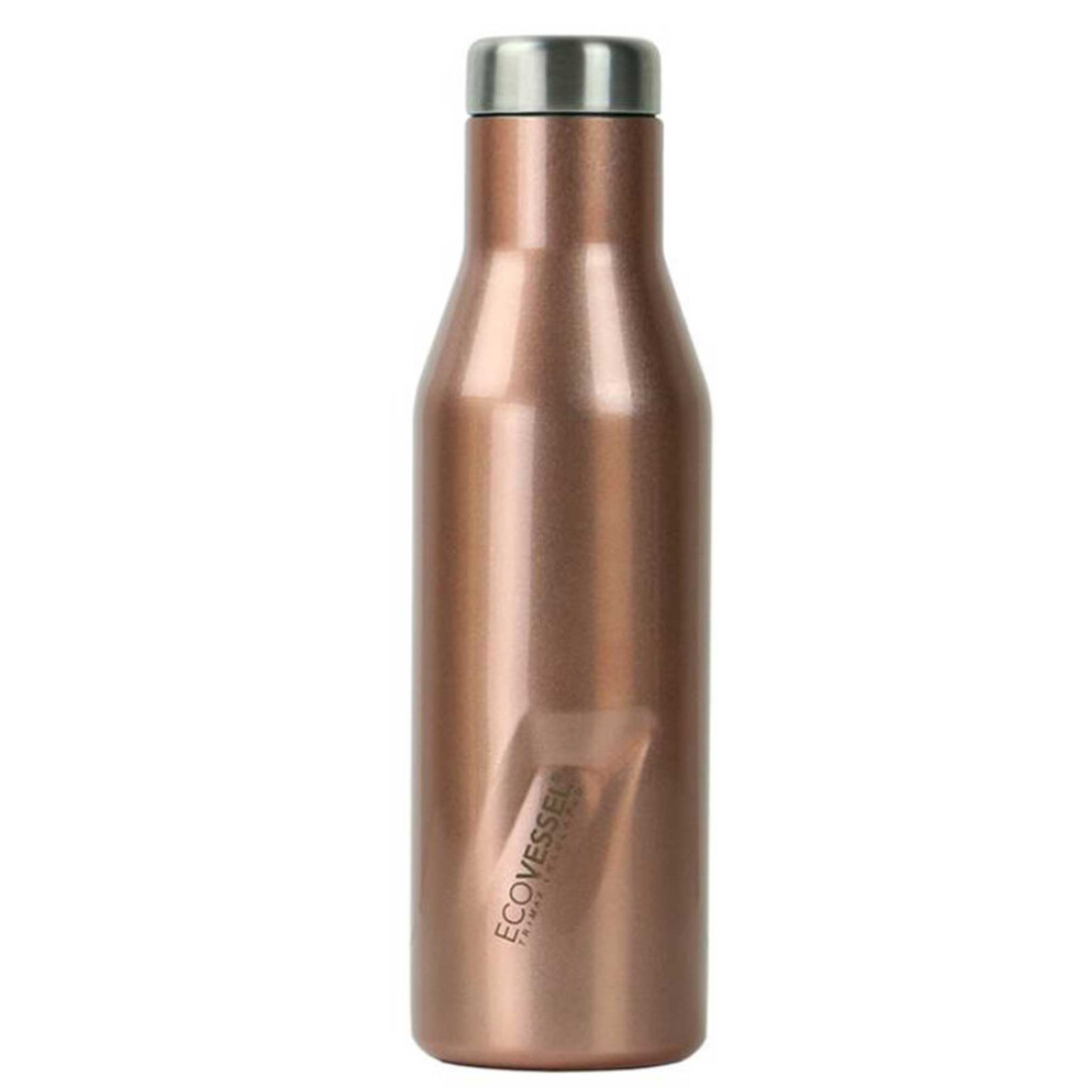 Ecovessel Aspen 473ml Hot Cold Drinks Water Wine Bottle Rose Gold-image-OPC-PGXJHZK-NEW