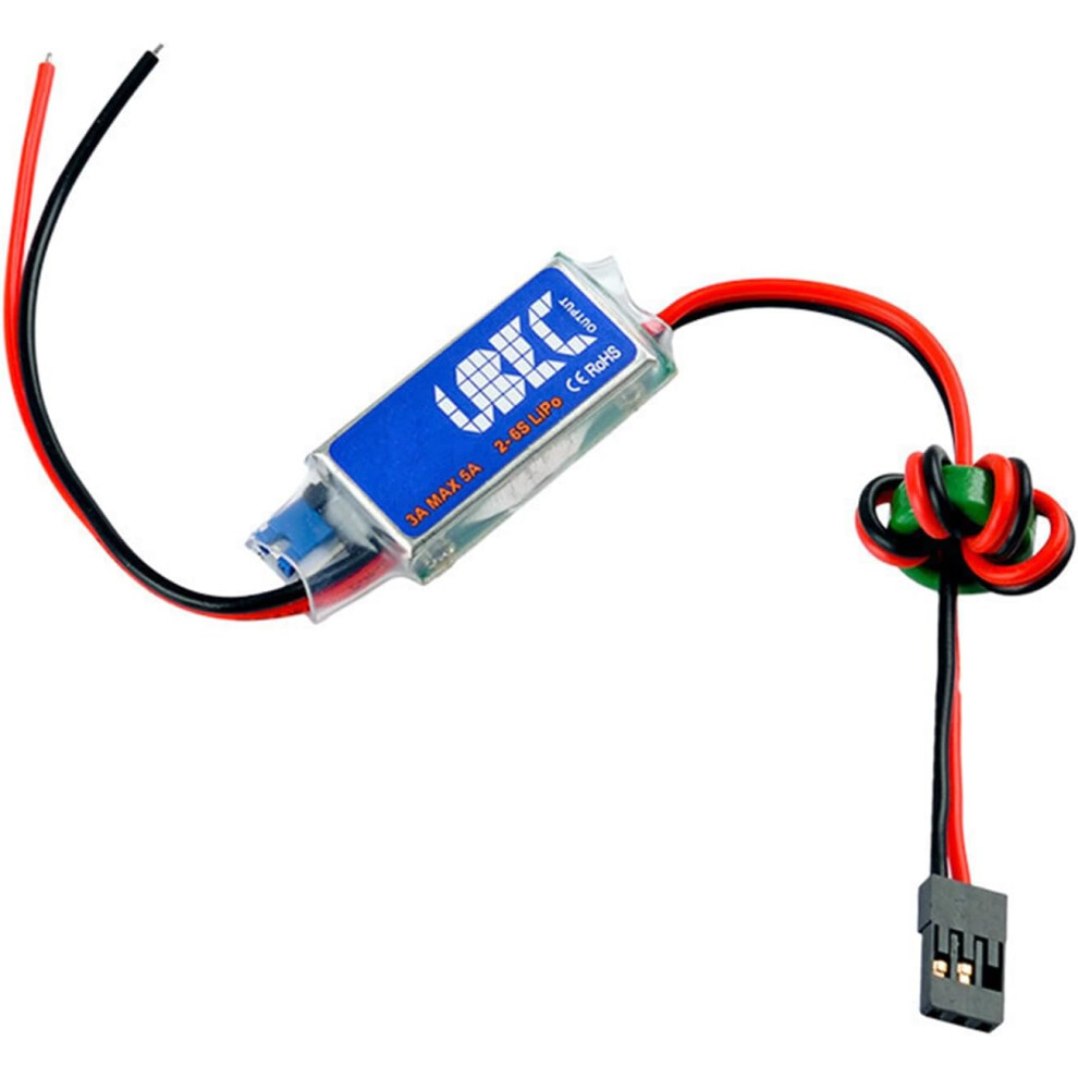 5V 3A UBEC Fully Shielded Anti- Interference UBEC 3A Max 5A Switching Power Supply ESC BEC RC Helicopter Accessories