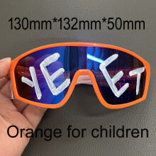 (YEET Orange Kinder)Jey Uso Yeet Sonnenbrille Sportbrillen Brille Bloodline USOS SELTENE Farben