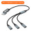 (2 σε 1 έως 3 τύπου c) Elough Type C HUB USB Splitter Connector OTG Adapter USB/USB C to Type 1