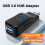 (1 USB 3.0 3 USB 2.0) 4 Θύρες Multi USB 3.0 HUB Adapter 5Gbps High Speed U Disk Reader Extender 2
