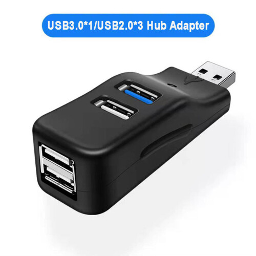(1 USB 3.0 3 USB 2.0) 4 Θύρες Multi USB 3.0 HUB Adapter 5Gbps High Speed U Disk Reader Extender