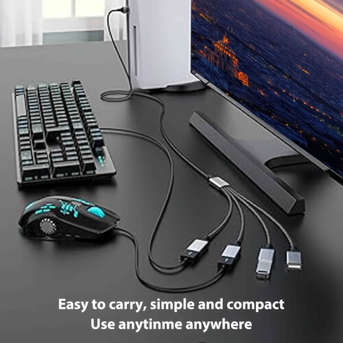 (USB HUB 2 in 1) Επεκτάσεις διαχωριστή HUB USB Type-c Hannord OTG USB C Μεταφορά 2