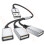 (Α έως 3 USB 0,25m) USB Hub 2.0 USB Splitter 4 Port Power Adapter OTG καλώδιο Multiple Expander 1