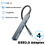 (USB C 5 σε 1 H54)USB 3.0 HUB Τύπος C έως 4 Θύρες USB HUB USB3.0 Προσαρμογέας πολλαπλών 3