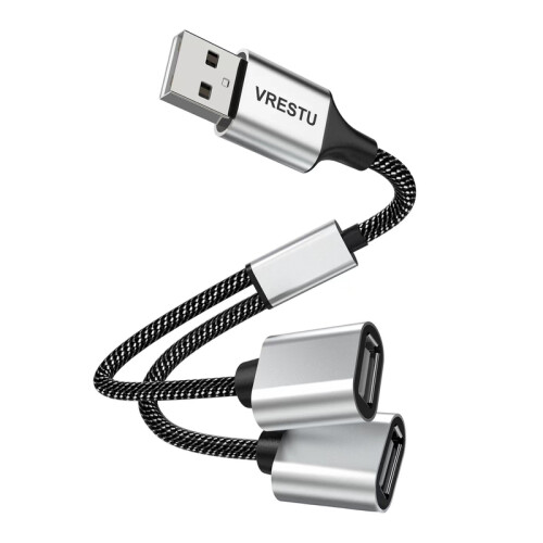 (Α έως 2 USB 0,25 m) USB σε 3 USB 2.0 HUB Προσαρμογέας πολλαπλών διαχωριστών