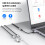 (Α έως 2 USB 0,25 m) USB σε 3 USB 2.0 HUB Προσαρμογέας πολλαπλών διαχωριστών 3