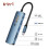 (6 σε 1 Typec Hub Blue) Προσαρμογέας Toocki USB HUB 4K HDMI USB C σε 5Gbps USB3.0/ SD/TF 1