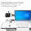 (4 είσοδοι 4 έξοδοι) Διακόπτης KVM Διακόπτης USB Κοινόχρηστος προσαρμογέας 4