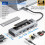 (Μοντέλο M.2 SSD 8 σε 1) Διανομέας USB 8 σε 1 με λειτουργία αποθήκευσης 1