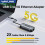 (Προσαρμογέας 5G Gigabit) Προσαρμογέας δικτύου WAVLINK USB C σε Ethernet 2