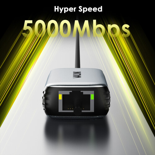 (Προσαρμογέας 5G Gigabit) Προσαρμογέας δικτύου WAVLINK USB C σε Ethernet 2