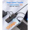 (KR 10 Gbps 2 Cable) συμβατό IDA 7 Θύρες USB A Σταθμοί σύνδεσης 10 Gbps Power USB 3