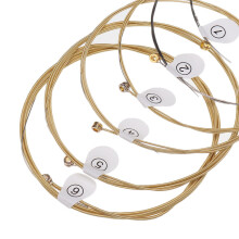 (DCZ-010) Acoustic Guitar Strings Brass Carbon Steel Hexagonal Alloy Strings for Acoustic Guitar Accessories Parts