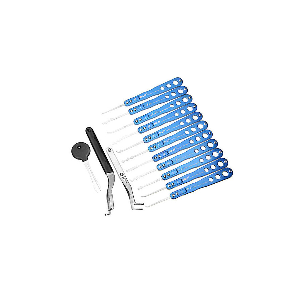 Honest 8Pcs Safety Box Quick Opening Lockpicks Lock Picks Tools with 2 Transmission Gears