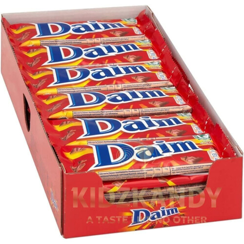 Daim Chocolate Bar 28 gram Each Bar Pack of 36 Box