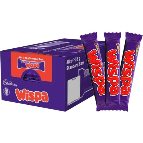 Cadbury Cadbury Wispa Chocolate Bar (48x36g)