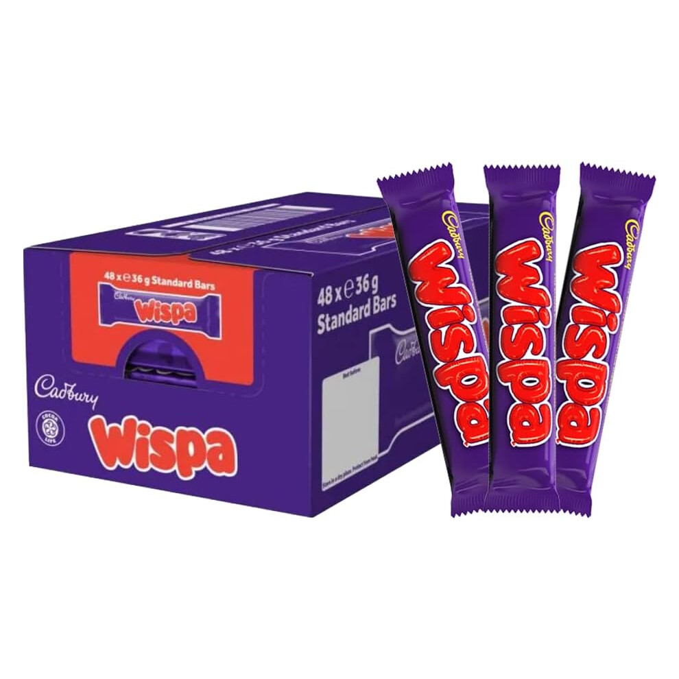 Cadbury Wispa Chocolate Bar (48X36g)