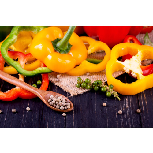 SAFLAX  - Paprika – Wonder - Gold - Capsicum - 20 Samen 2