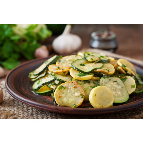 SAFLAX  - Ziucchini - Gold Rush - Cucurbita - 5 Samen 2
