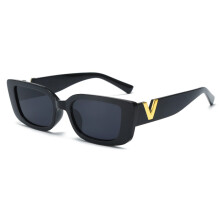 (A1-Wie in der Abbildung gezeigt)Neue V-förmige Mode-Sonnenbrille mit kleinem Rahmen für Damen, Markendesigner,