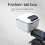 (Λευκό) ΝΕΟ Ανθεκτικό Στερεό Μοτοσικλέτα Tail Box Organizer για Electric 3