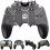 (4000 mAh) AK77 Pubg Mobiele gamecontroller 6 vingers met ventilator Pubg Trigger Gamepad Joystick voor Android 2