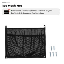 (1 Cargo Mesh Net) motorfiets zwarte bagage zijkoffer binnentas voor BMW R1200GS LC R1250GS Adventure