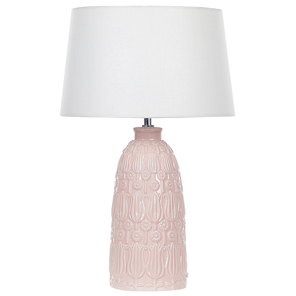 Table Lamp ZARIMA Ceramic Pink