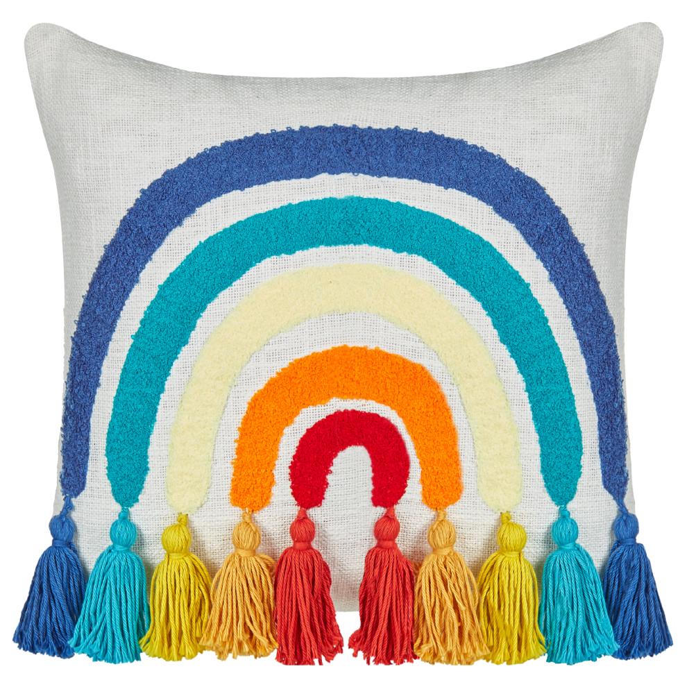 Throw Cushion DORSTENIA Cotton 45 x 45 cm Multicolour