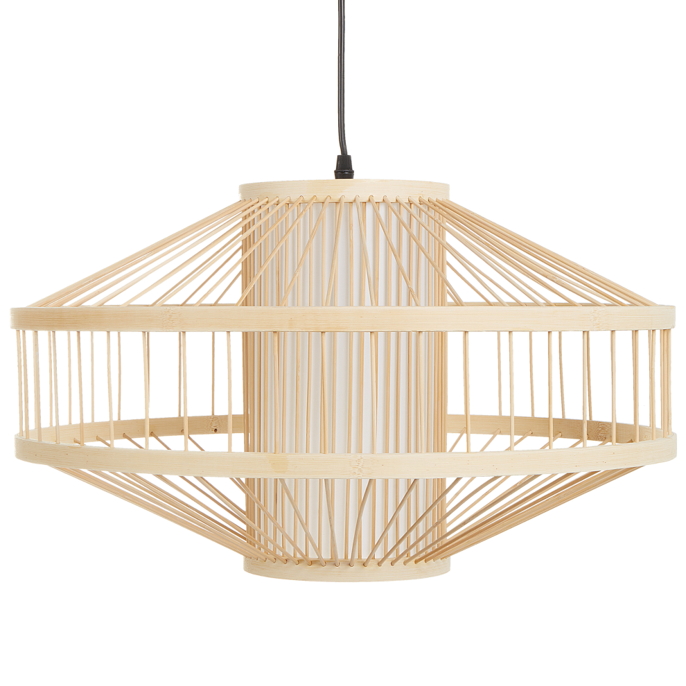 Pendant Lamp KARAJ Bamboo Wood Natural