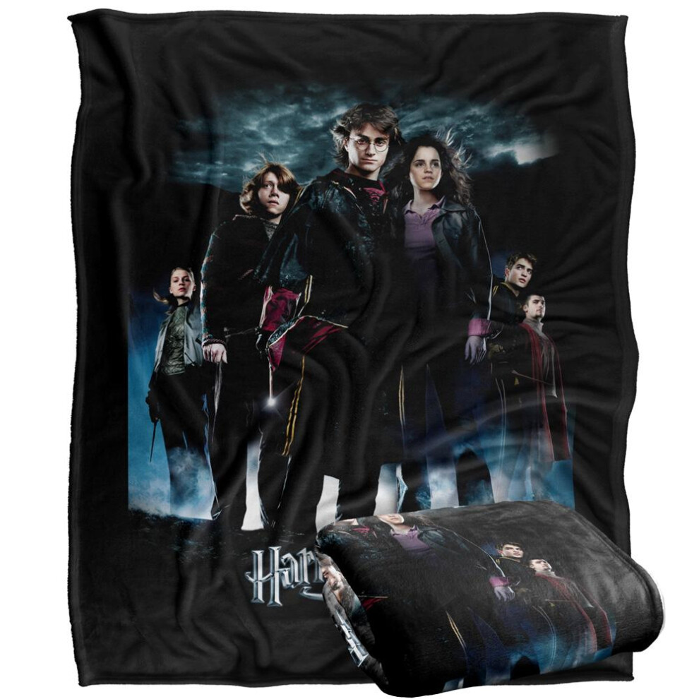 Harry Potter Goblet Of Fire Movi Poster Blanket