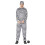 Smiffy's (XL, White) Smiffys Mens Convict Costume 1