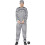 Smiffy's (XL, White) Smiffys Mens Convict Costume 2