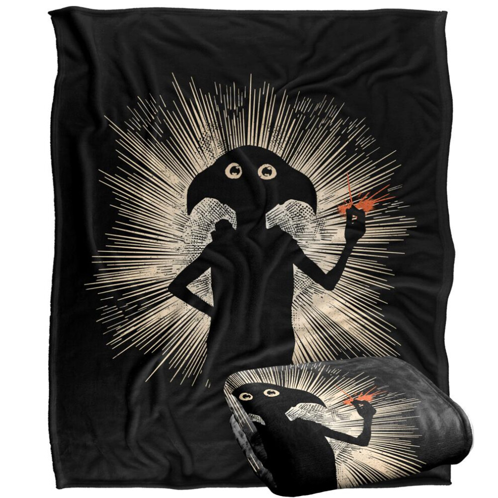 Harry Potter Silhouette Dobby Blanket