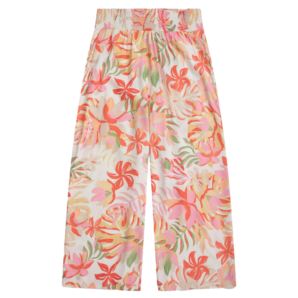 (10 UK, Off White) Animal Womens/Ladies Tassia Cropped Trousers