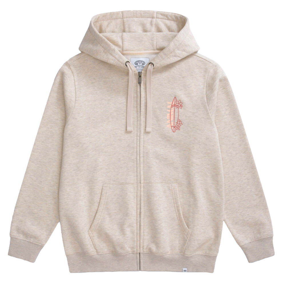 (8 UK, Light Beige) Animal Womens/Ladies Maya Full Zip Hoodie