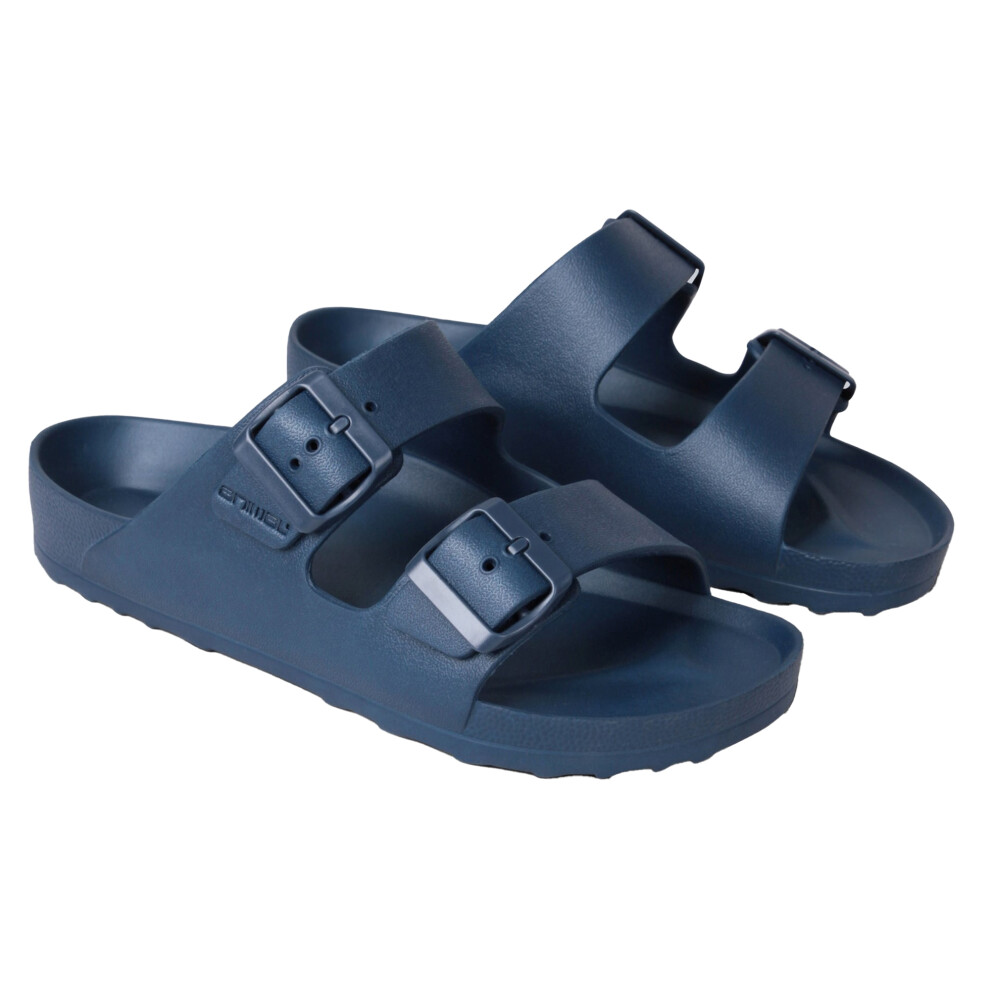 (6 UK, Blue Aster) Animal Womens/Ladies Shore Sliders