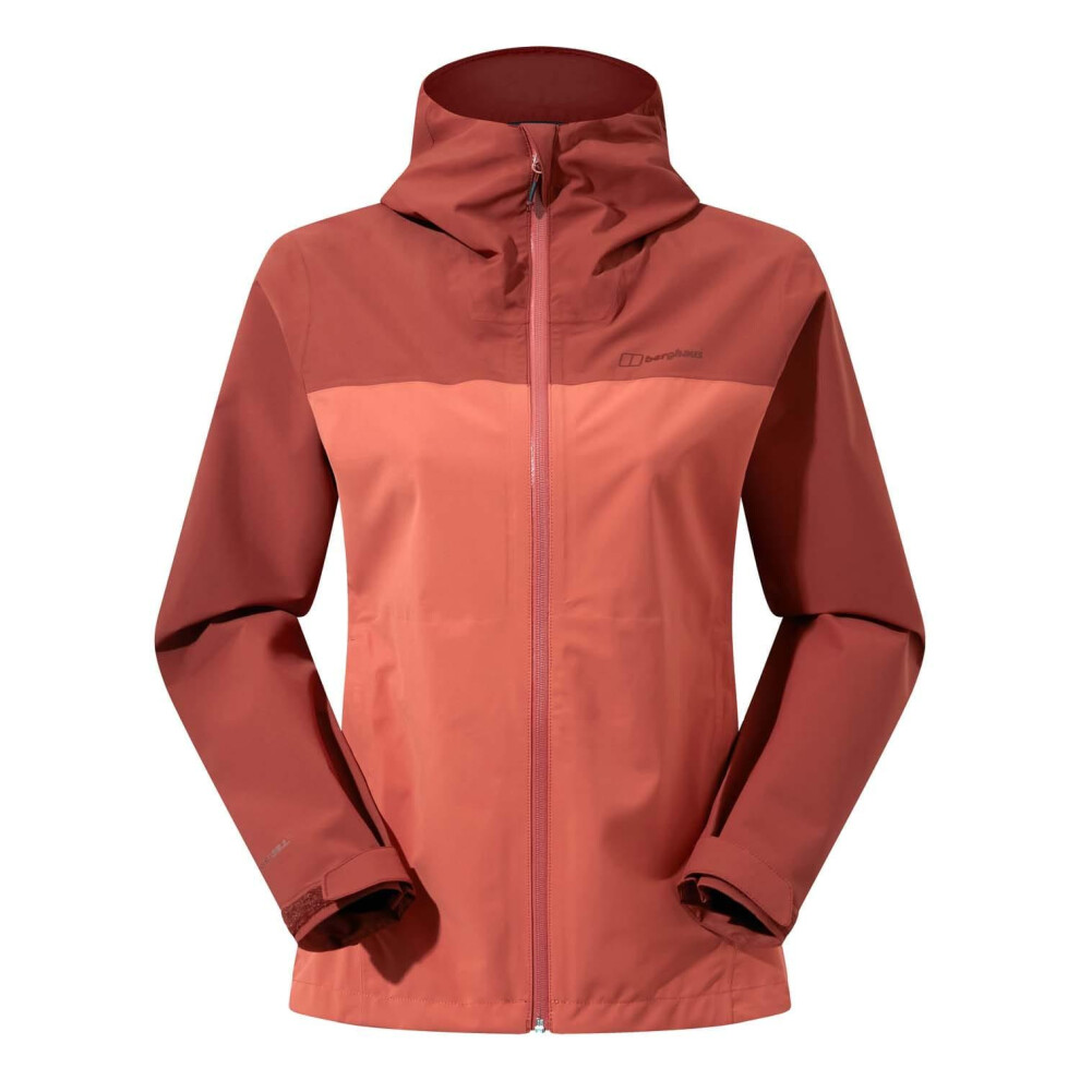 (10 UK, Red) Berghaus Womens/Ladies Arnaby Hooded Waterproof Jacket